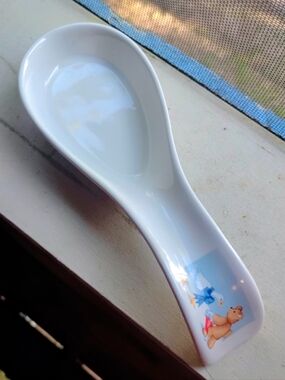 Vintage House Of Lloyd Teddy Bear N Goose Spoon Rest